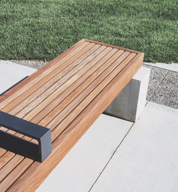Outside Patio Bench